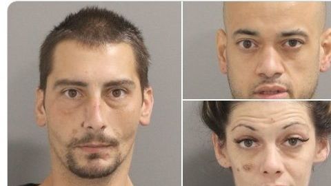 Los tres detenidos en Long Island