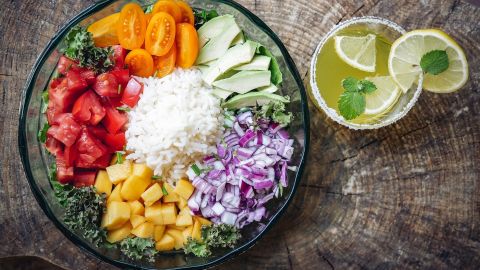 Bowl de arroz.