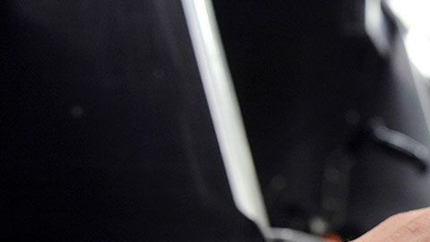 El hombre que tomó la foto estaba esperando su comida cuando vio la escena.