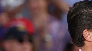 Trump Jr. y Kimberly Guilfoyle en Pensilvania, mayo 2019