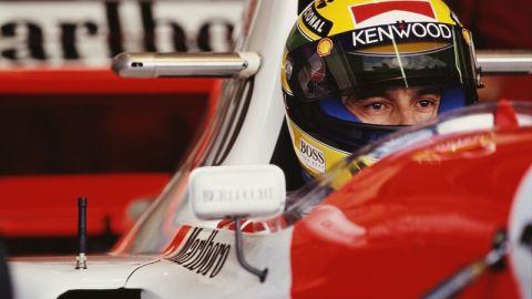 El gran Ayrton Senna da Silva.