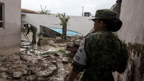 Daños provocados por Hanna en México.