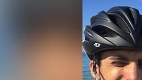 Kleon Papadimitriou viajó por varios países en bicicleta hasta llegar a su casa.