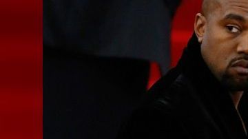 Kanye West y Kim Kardashian.