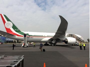 Avión presidencial de México.
