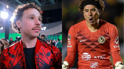 Memo Ochoa y Luisito tienen el mismo look.