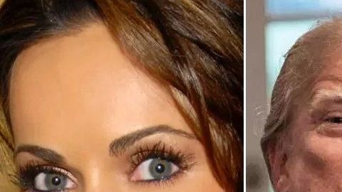 Karen McDougal, el presidente Donald Trump y Stormy Daniels.