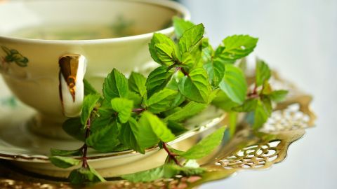 Té de menta.