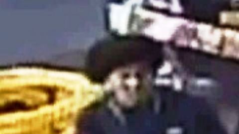 Imágenes del sospechoso