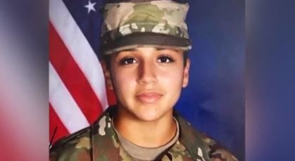 La militar desaparecida Vanessa Guillén.