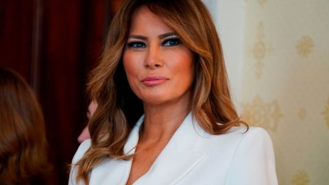 Melania Trump hablará desde la recién remodelada Rosadela de la Casa Blanca.