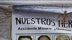 La historia de los 33 recorrió el mundo en 2010.