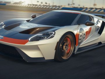 2021 Ford GT Heritage Edition inspired by the GT40 MK II’s 1966 Daytona 24 Hour Continental race victory