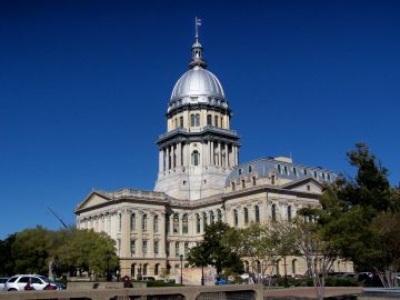 El Capitolio estatal de Illinois, en Springfield. (Flickr / J.  Stephen Conn / CC BY-NC 2.0)