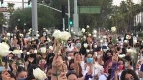 Protestan por asesinato de universitaria.
