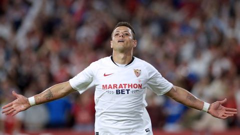 Chicharito Sevilla campeón europa Legue