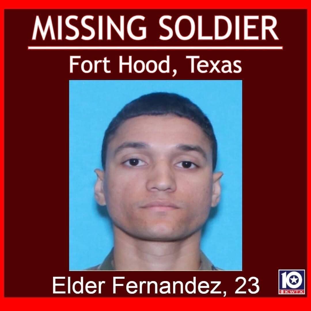 El soldado Elder Fernandes había sido reportado desaparecido el 17 de agosto.