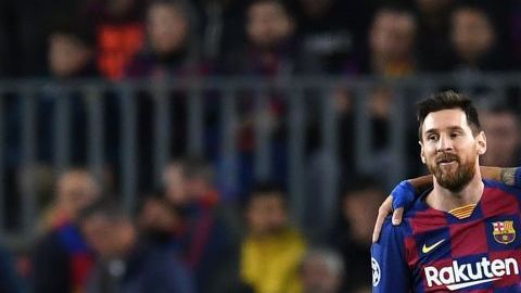 Lionel Messi y Luis Suárez.