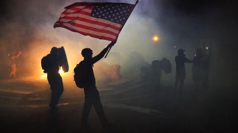 Las protestas en Portland no han cesado desde julio.