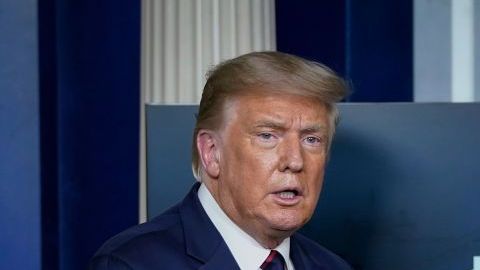 Donald Trump, presidente de Estados Unidos.