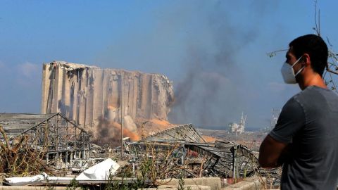 La explosión enlutó al país árabe.