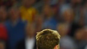 Manuel Neuer y Lionel Messi en la semifinal de la Champions 2014-15.