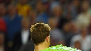 Manuel Neuer y Lionel Messi en la semifinal de la Champions 2014-15.