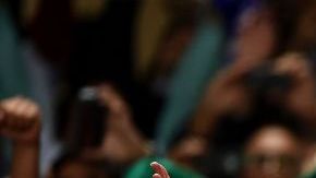 Iker Casillas levantando la copa de la Champions League en 2014.