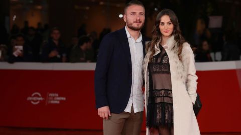 Ciro Immobile y Jessica Melena.