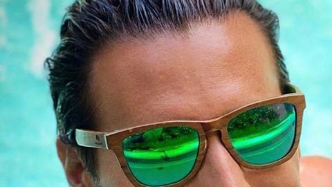 Quique Usales con su perrita Lelita