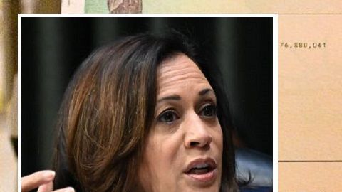 La senadora Kamala Harris propueso un cheque mensual de $1,200 dólares.