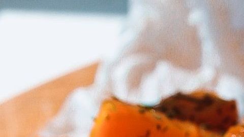 El camote es rico en betacaroteno.