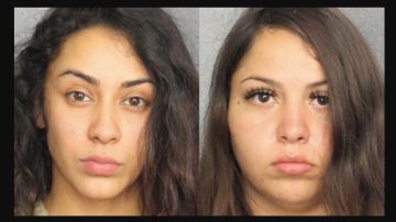 Kiara Núñez y Alexandra Ramírez, acusadas de tráfico de menores.