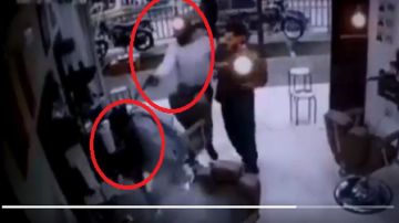 VIDEO: Sicario mata a balazos a joven mientras le cortaban el cabello