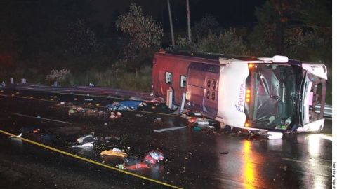 El accidente se registró en la México-Toluca.