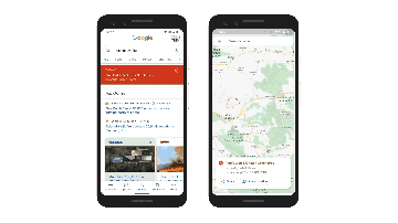 La nueva función de mapeo de incendios forestales de Google incluye límites de incendios forestales, noticias destacadas y actualizaciones oficiales.