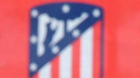 El entrenamiento del Atlético e Madrid previo al anuncio.