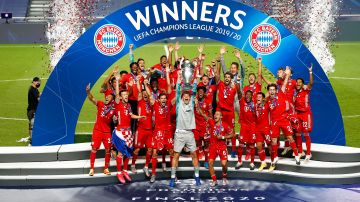 Bayern Múnich, campeón de la UEFA Champions LEague.