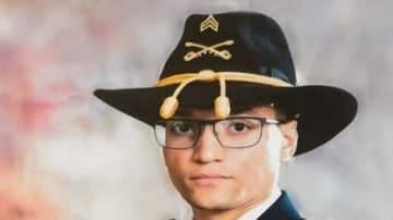 El sargento Elder Fernandes, de 23 años.