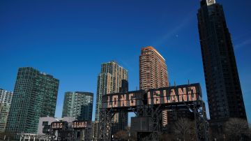 NEW YORK, NY - FEBRUARY 14: A view of Gantry Plaza State Park along the waterfront in Long Island City, February 14, 2019 in the Queens borough of New York City. Amazon said on Thursday that they are cancelling plans to build a corporate headquarters in Long Island City, Queens after coming under harsh opposition from some local lawmakers and residents. (Photo by Drew Angerer/Getty Images)