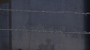 Trump dijo que el muro se está levantando "rápido".