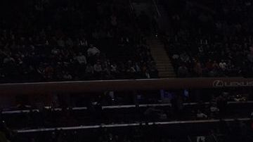 El Madison Square Garden durante el Knicks - Nuggets de la noche del viernes.