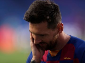 Leo Messi volvió a quedar fuera de la Champions.
