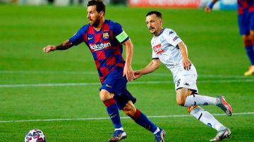 Leo Messi lideró el triunfo del Barcelona.