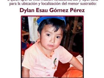 Dylan desaparecido en Chiapas