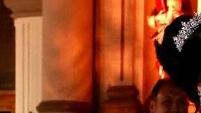 Kimberly Flores y Edwin Luna.