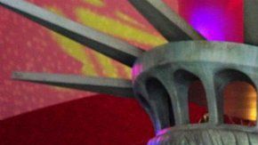 Trump con máscara permanente en NYC