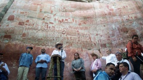 En 2018, el expresidente de Colombia, Juan Manuel Santos, decretó la extensión del parque nacional de Chiribiquete.