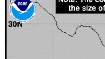El pronóstico de tres días de la tormenta tropical Nana en su paso por Centroamérica.