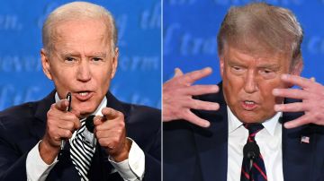 Joe Biden y Donald Trump se enfrentaron en el primer debate presidencial.